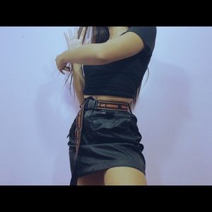 Designer “take me higher” skirt